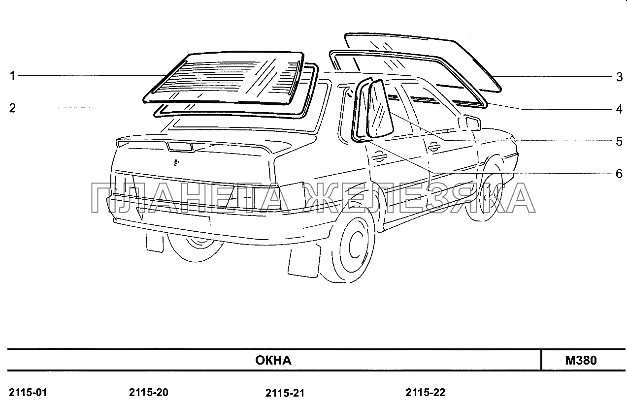 Окна ВАЗ-2114